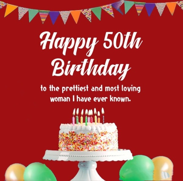Happy 50th Birthday Wishes and Messages - Wishes & Messages Blog